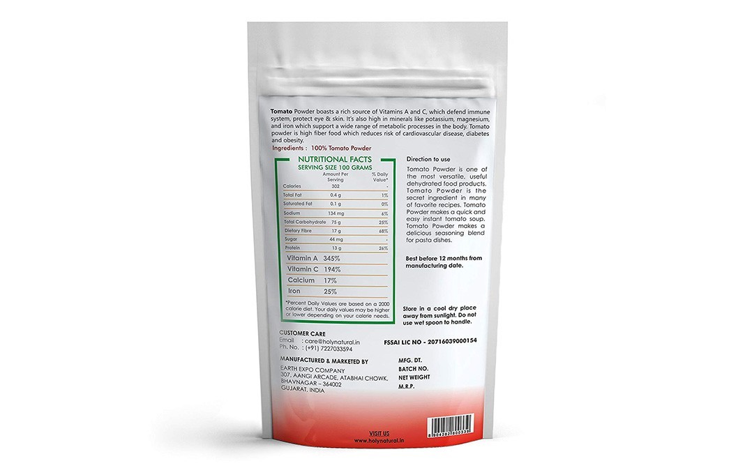 Holy Natural Tomato Powder    Pack  100 grams